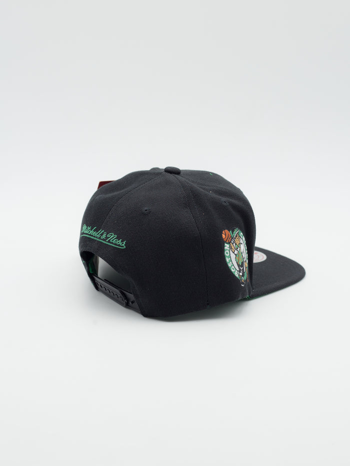 Boston Celtics Triple Play Snapback Black