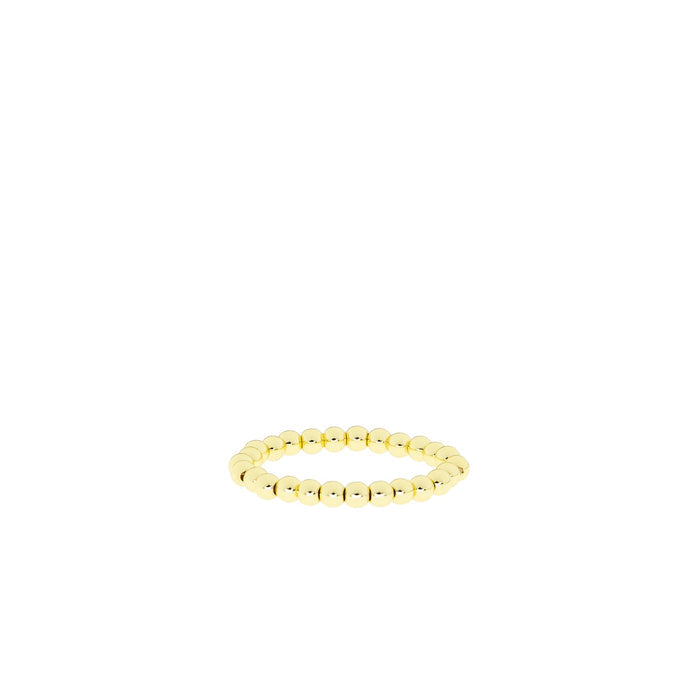 Brass Ball Bead Stretch Ring