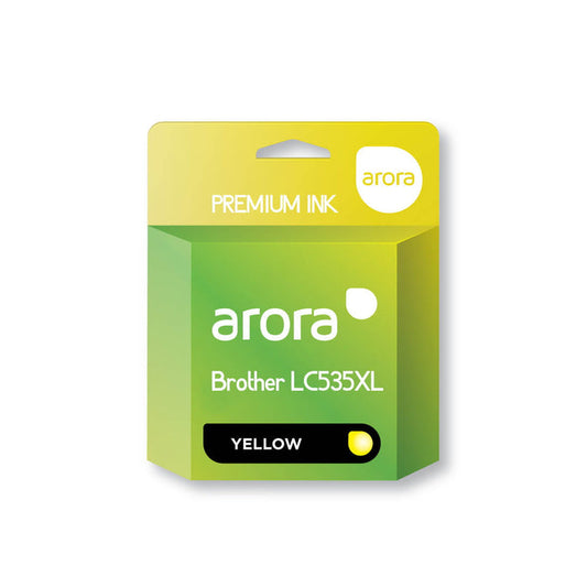 Brother LC535XL High Yield Yellow Compatible Ink - LC-535-XL