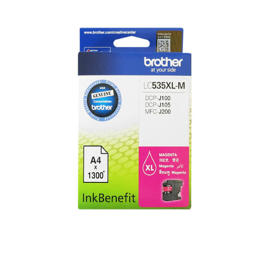 Brother LC535XL Magenta High Yield Original Ink - LC-535XL-M
