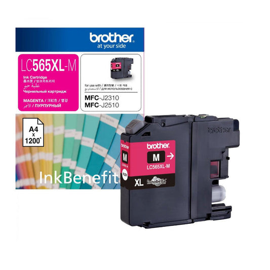 Brother LC565XL Magenta High Yield Original Ink - LC-565XL-M