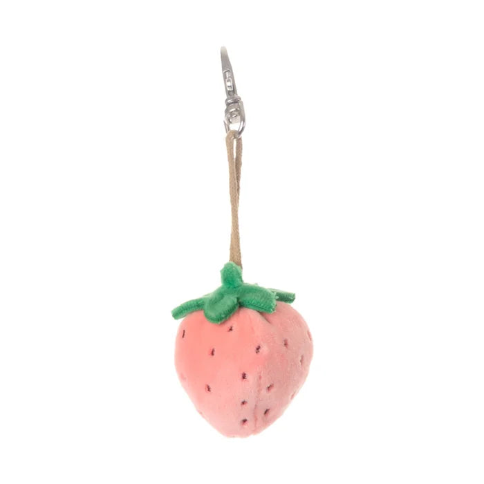 Bukowski: Strawberry Bag Charm - Pink