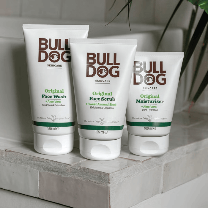 Bulldog Skincare Face Wash for Men with Aloe Vera - 150ml, Facial Cleansers
