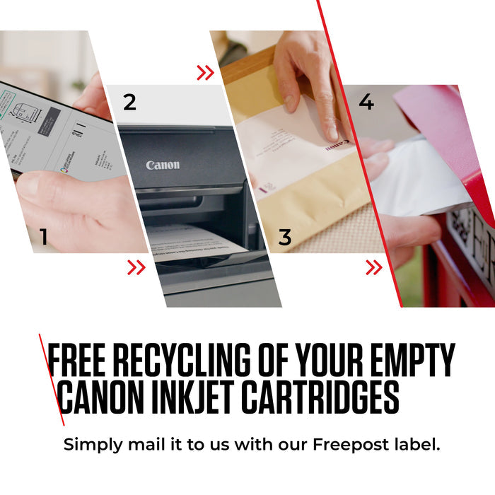 Canon PG-560XL x 2 / CL-561XL High Yield Genuine Ink Cartridges, Pack of 3 2 x Black, 1 x Colour - 3712C009