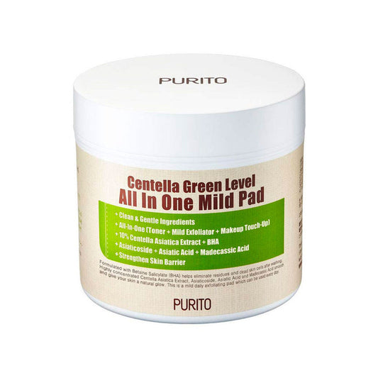 Purito Centella Green Level All In One Mild Pad Nudie Glow Australia