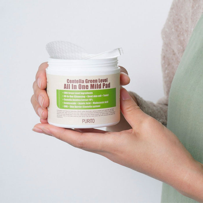 Purito Centella Green Level All In One Mild Pad Nudie Glow Australia