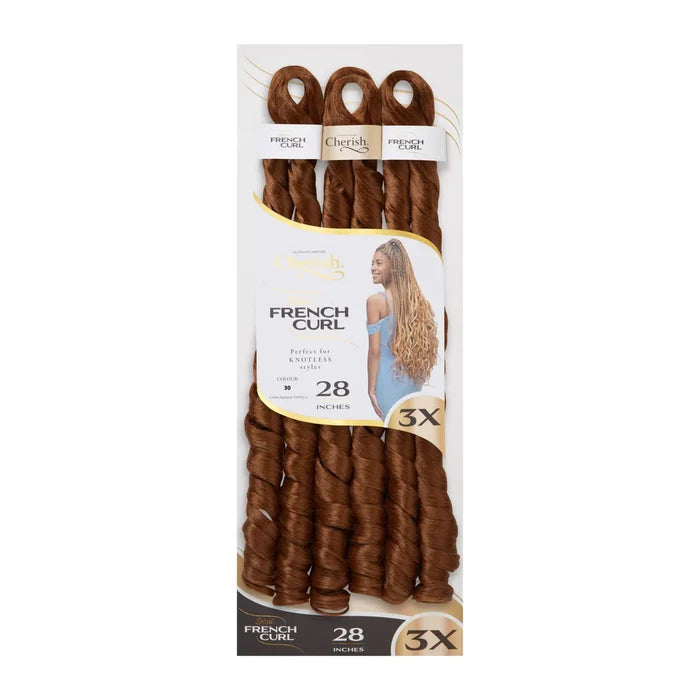 Cherish 3X Spiral French Curl Bulk 28in