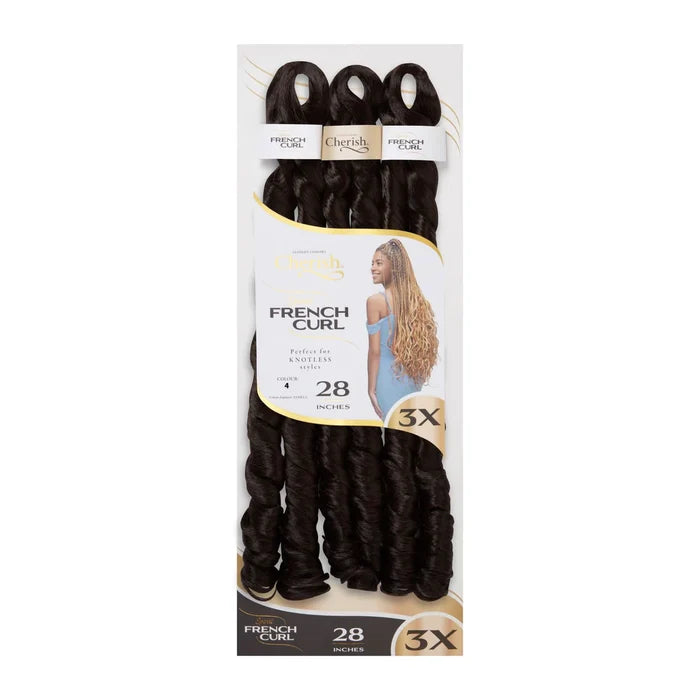Cherish 3X Spiral French Curl Bulk 28in
