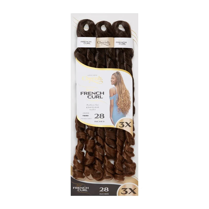 Cherish 3X Spiral French Curl Bulk 28in