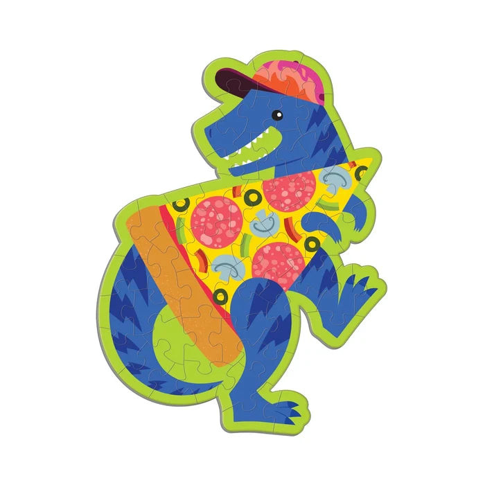 Chronicle: Mini Scratch and Sniff Pizzasaurus 48pc Puzzle