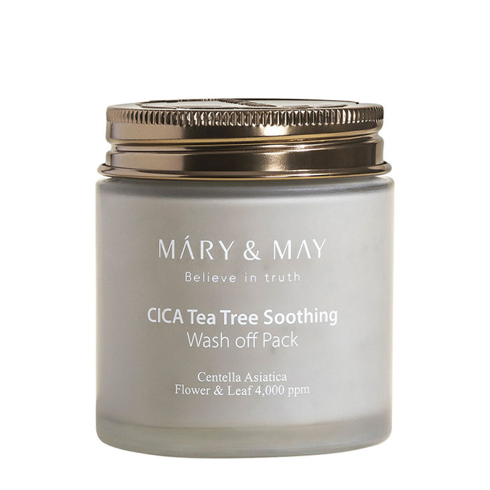 Mary & May Cica Tea Tree Soothing Wash off Pack Nudie Glow Australia
