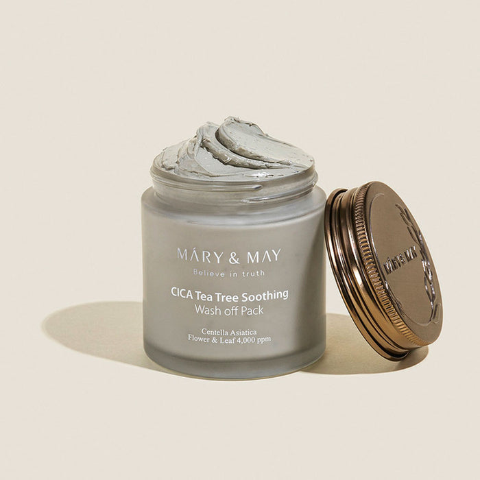 Mary & May Cica Tea Tree Soothing Wash off Pack Nudie Glow Australia