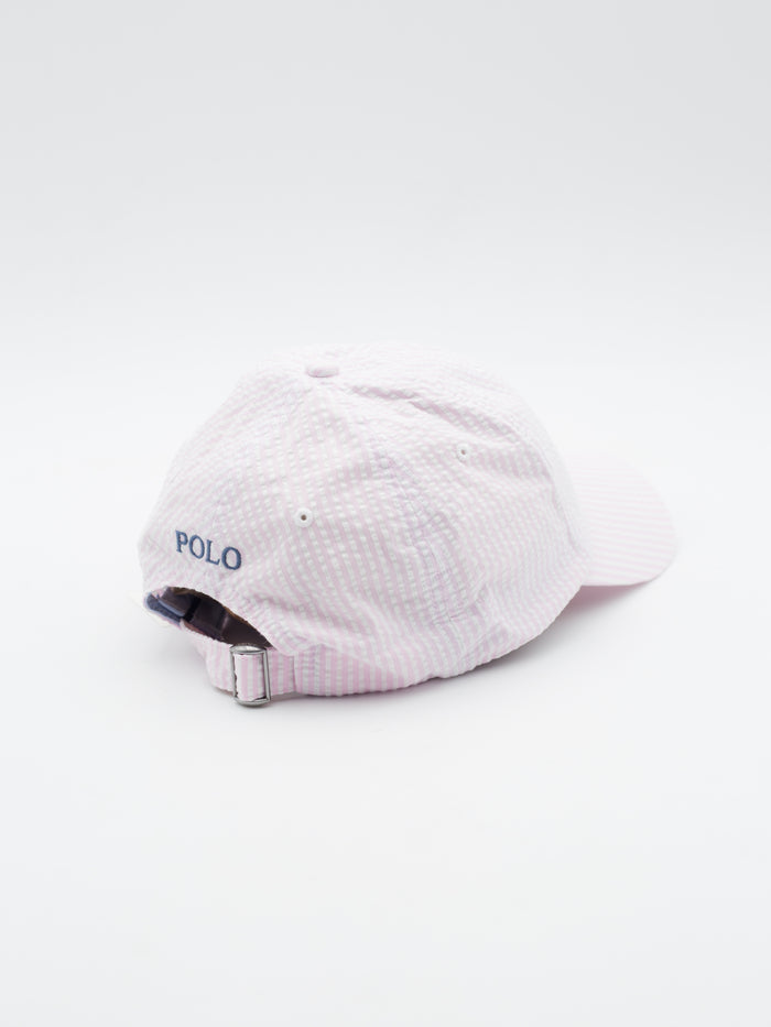 Classic Sport Cap Stripes Pink
