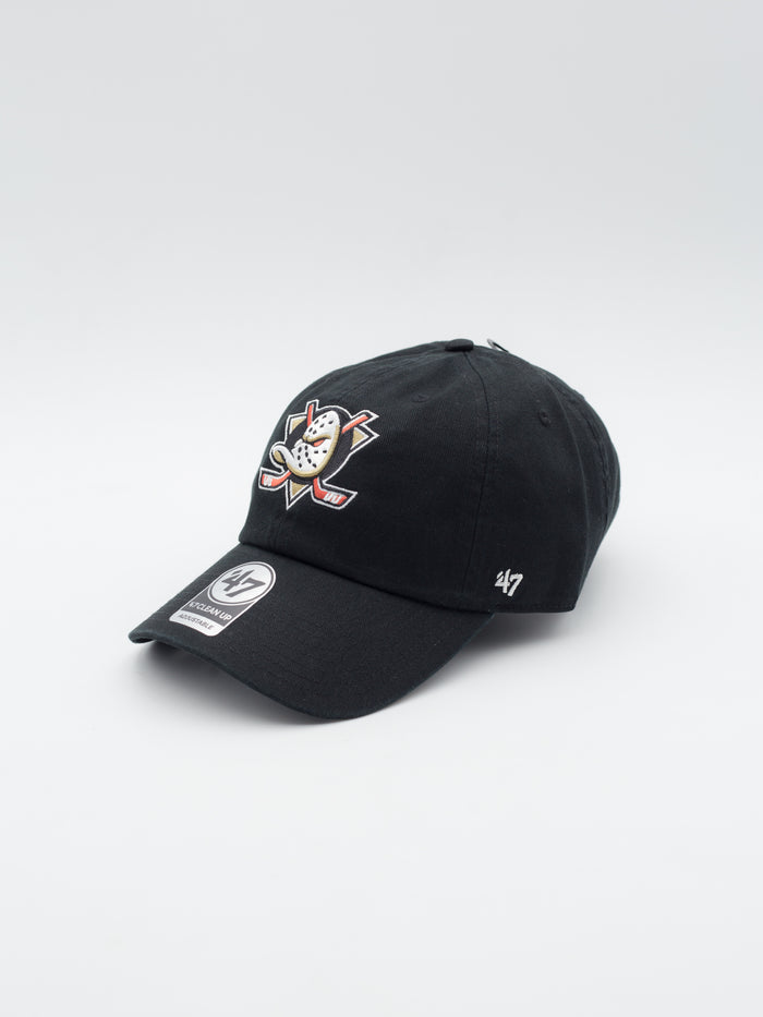 CLEAN UP Core Logo Anaheim Ducks Black