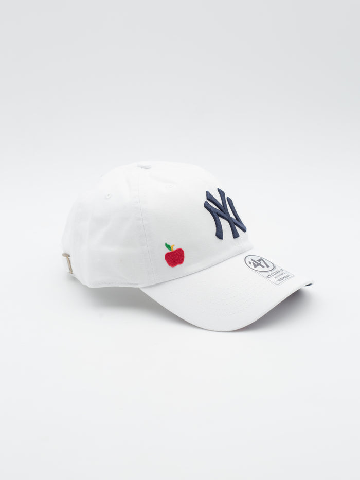 CLEAN UP Womens Icon New York Yankees White