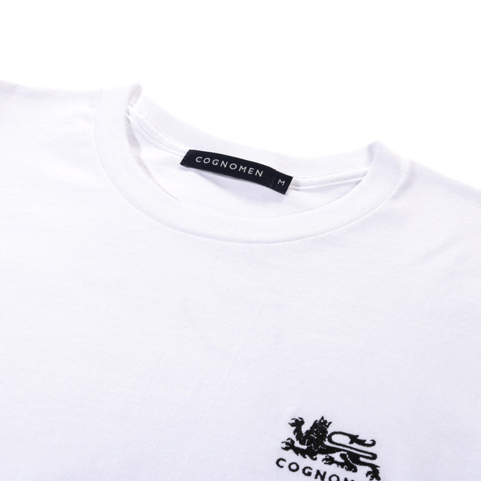 COGNOMEN IMAGINARY SIGN TEE WHITE