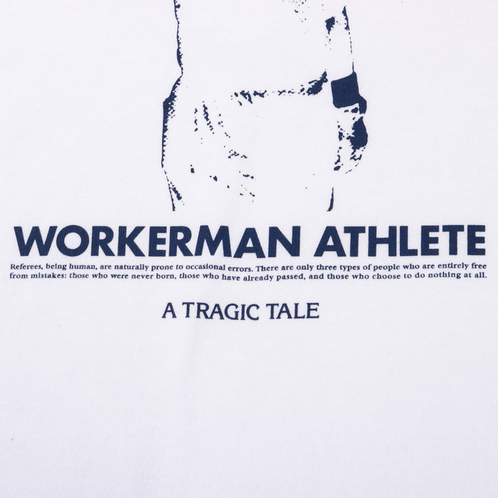 COGNOMEN WORKERMAN ATHLETE LS T-SHIRT WHITE