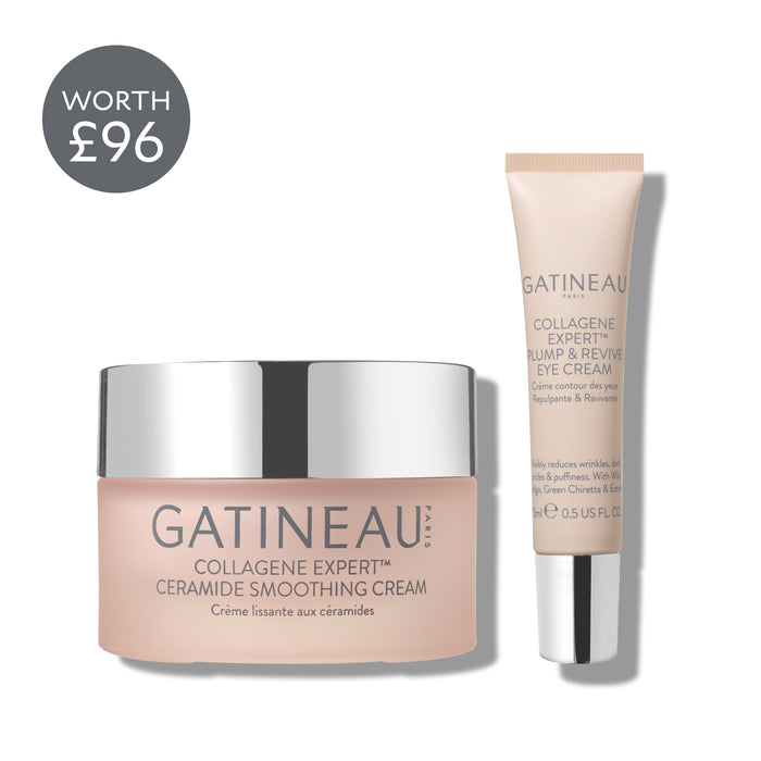 Collagene Expert Ceramide Smoothing Cream & Collagene Expert Plump & Revive Eye Cream Duo