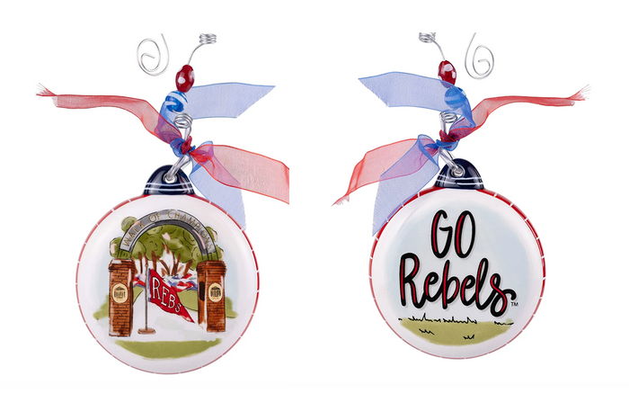 Collegiate Puff Ornament