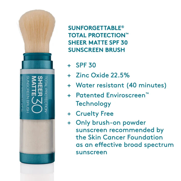 Colorescience Sheer Matte SPF 30 Sunscreen Brush
