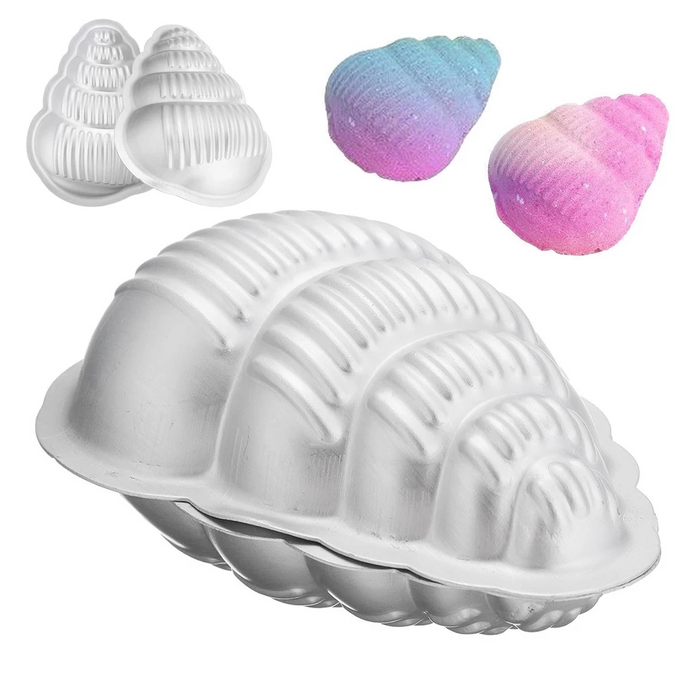 Conch Shape Bath Bomb Mold ( one half)