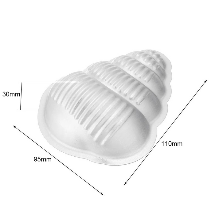Conch Shape Bath Bomb Mold ( one half)