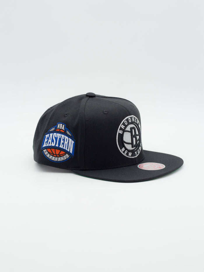 Conference Patch HWC Brooklyn Nets Snapback - La Tienda de las Gorras
