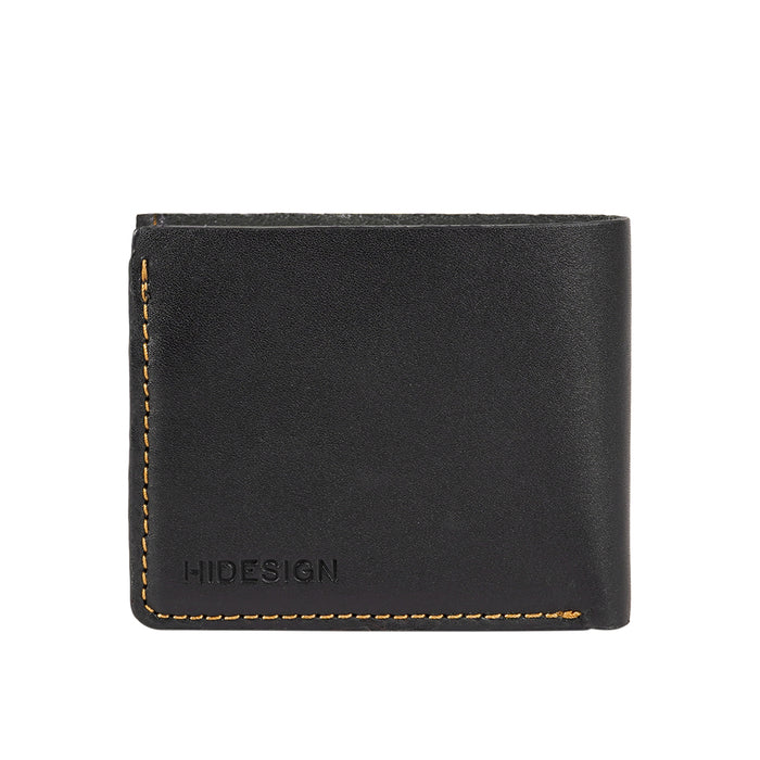 Count W2 Black Leather Bi-Fold Wallet