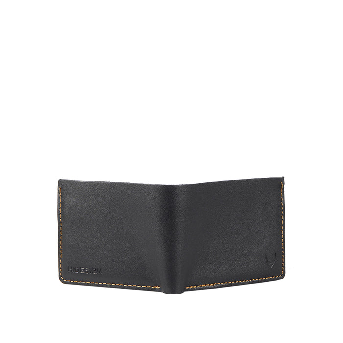 Count W2 Black Leather Bi-Fold Wallet