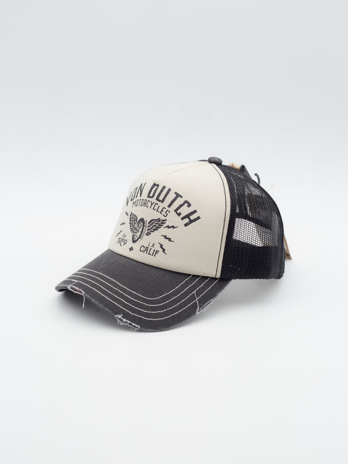CREW2/B Trucker Grey/Beige