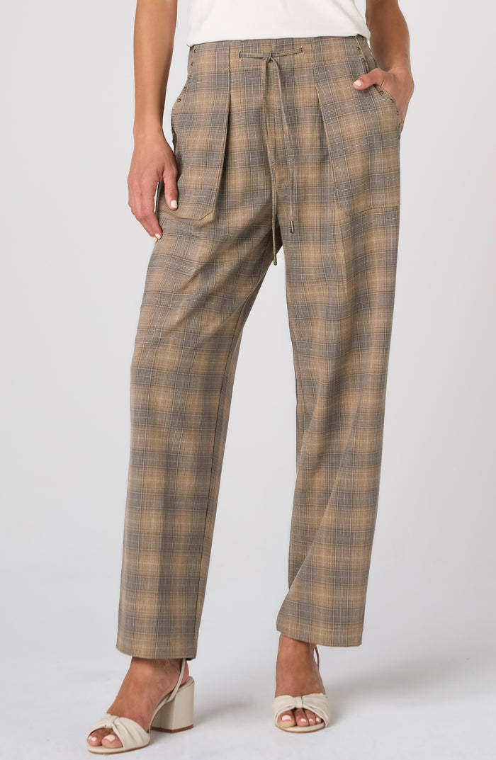 HR Crop Trouser w/ Drawstring 27" ins
