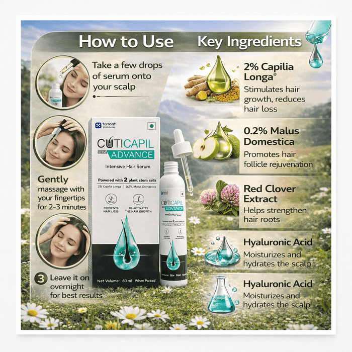 Cuticapil Stem Advance Intensive Hair Serum - Cosmosentials