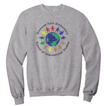 DIAMOND PATH CHAMPION POWERBLEND CREWNECK SWEATSHIRT