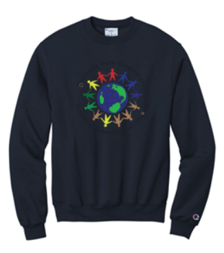 DIAMOND PATH CHAMPION POWERBLEND CREWNECK SWEATSHIRT