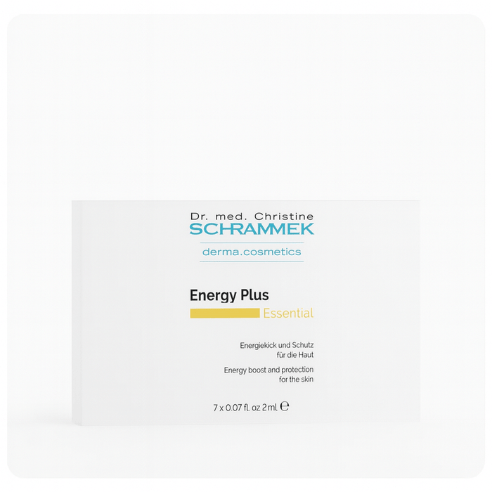 Dr. med. Christine Schrammek Energy Power Revitalizing Ampoules - 14ml (7x2ml), Face Serums