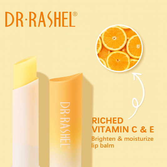 Dr.Rashel Vitamin C Brighten & Moisturize Lip Balm - 3g, Lip Balms