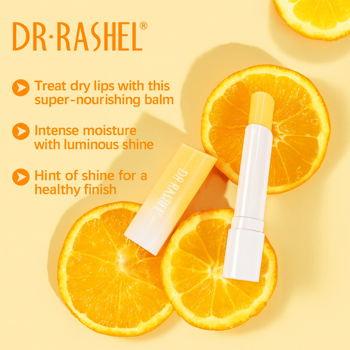 Dr.Rashel Vitamin C Brighten & Moisturize Lip Balm - 3g, Lip Balms