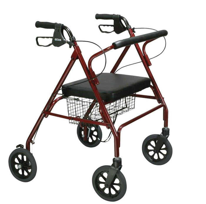 Drive Go - Lite Bariatric Steel Rollator - 10215BL - LL Medico
