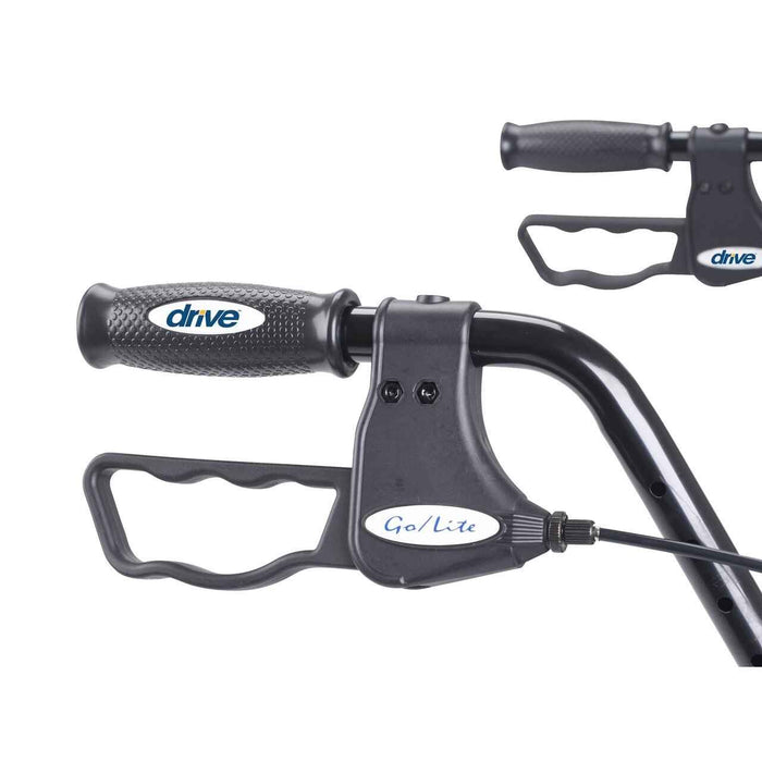 Drive Go - Lite Bariatric Steel Rollator - 10215BL - LL Medico