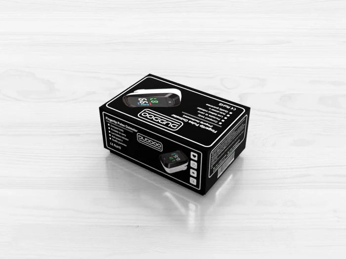 Duddoo SMH-01 Fingertip Pulse Oximeter - Black, Pulse Oximeters