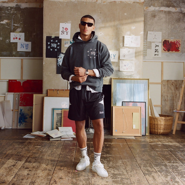 Duke Plus Black + White Short