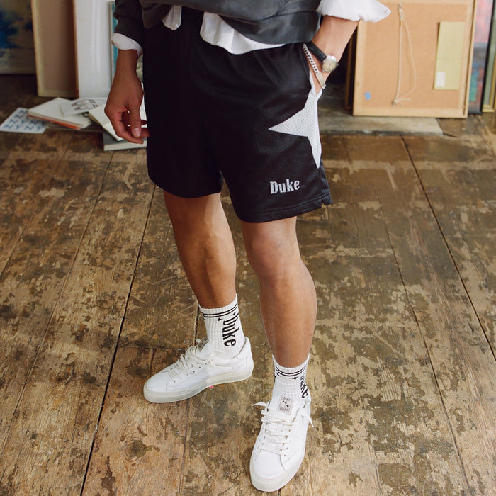 Duke Plus Black + White Short