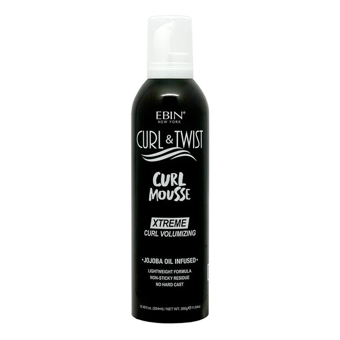EBIN Curl and Twist Mousse Xtreme Curl Volumising 354ml
