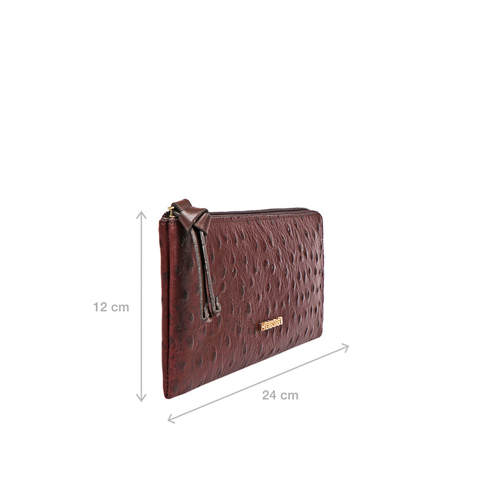 Ee Mackenziew1-M Brown Leather Zip Around Wallet