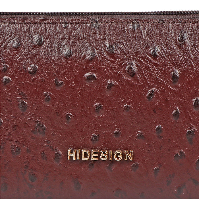 Ee Mackenziew1-M Brown Leather Zip Around Wallet