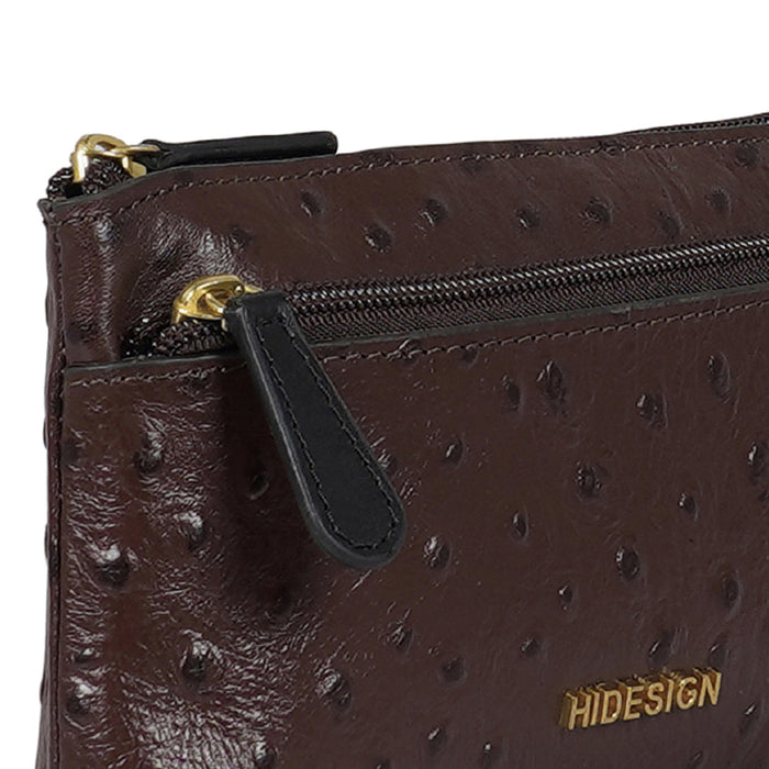 Ee Paola W1-M Brown Leather Clutch Wallet
