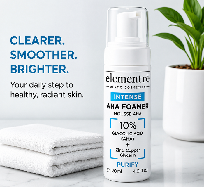 Elementre 10% AHA Foamer Intense Cleanser elementre