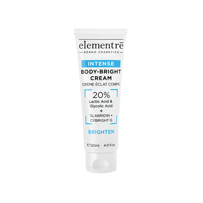 Elementre 20% Lactic & Glycolic Acid - Intense Body-Bright Cream elementre