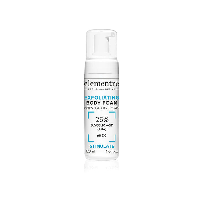 Elementre 25% Glycolic Acid Exfoliating Body Foam elementre