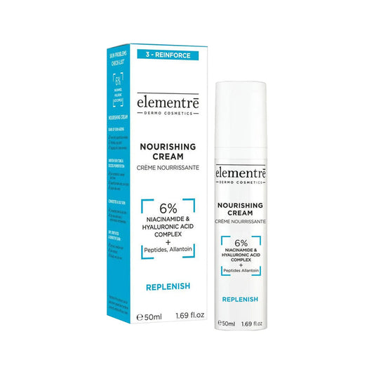 Elementre 6% Niacinamide & Hyaluronic Acid Complex Nourishing Cream elementre